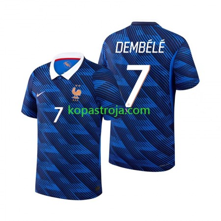 Billiga Fotbollströjor Frankrike Ousmane Dembele 7 Hemma tröja WM 2026 Kortärmad